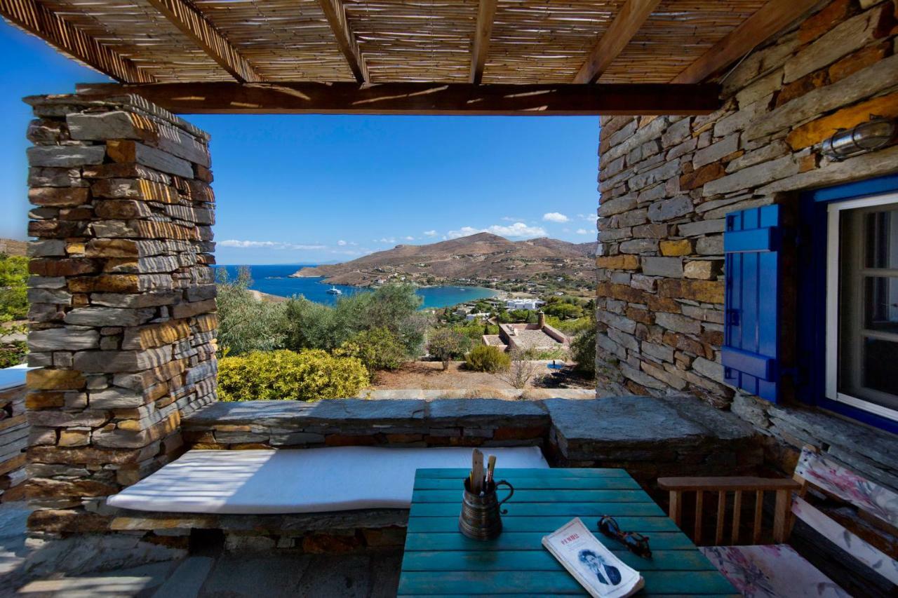 Villa Stone House With A Magical View Otziás Esterno foto